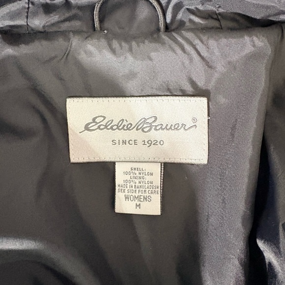 Eddie Bauer Women's Black Nylon Rain Jacket Size Medium - Picture 2 of 10